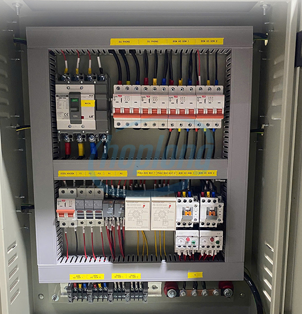 Quy hoạch tủ điện công nghiệp toàn diện với máng nhựa GIGA Electric